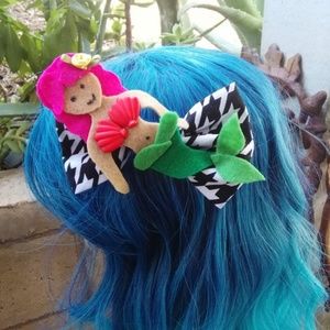Mermaid Hair Bow